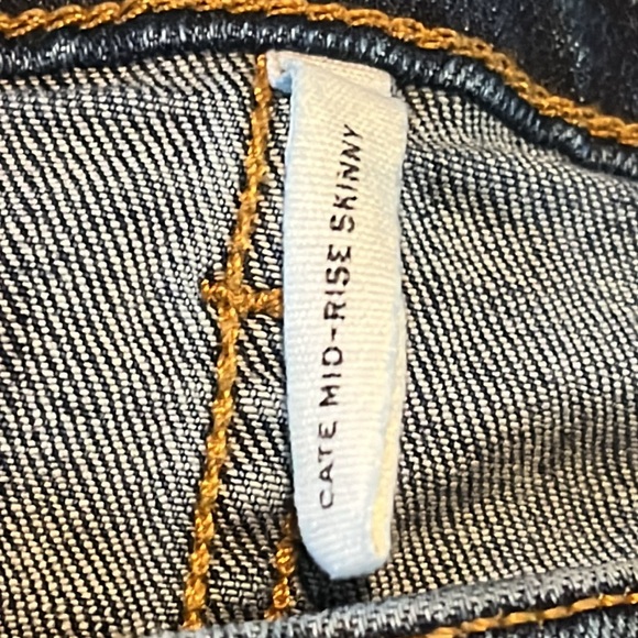 Rag and Bone Cate Mid Rise Skinny Jeans in Valley Line Wash size 27 - Picture 3 of 11